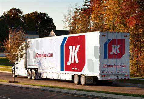 "JK moving" Truck