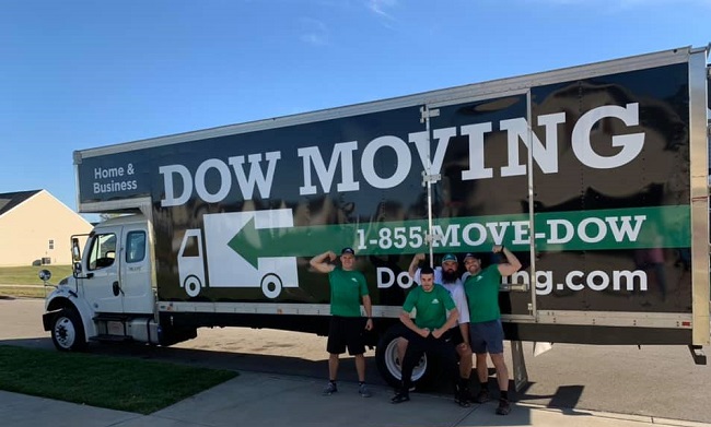 "Dow Moving" Truck