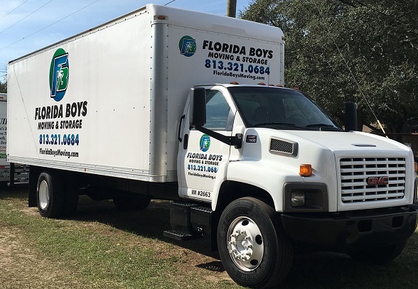 "Florida Boys Moving" Truck