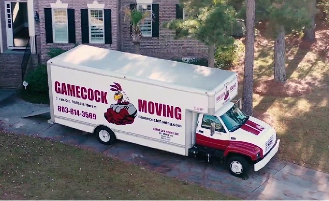 "Gamecock Moving" Truck