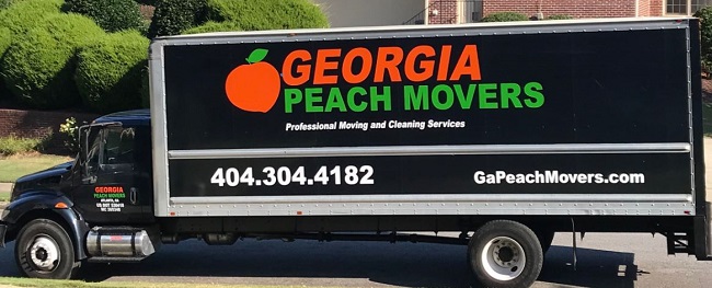 "Georgia Peach Movers" Truck