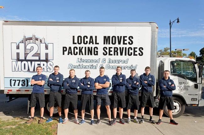 "H2H Movers Inc" Truck