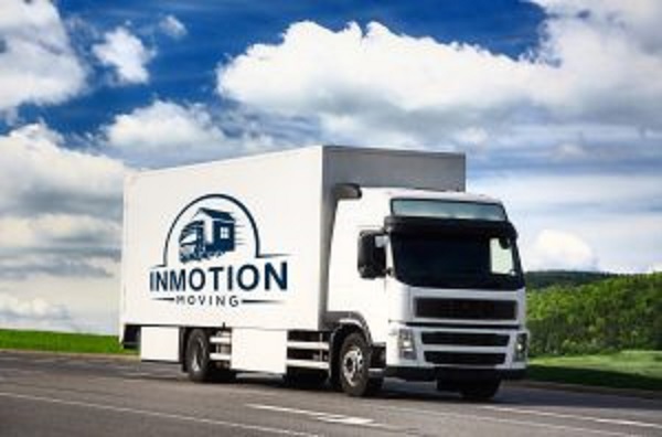 "In Motion Movers" Truck