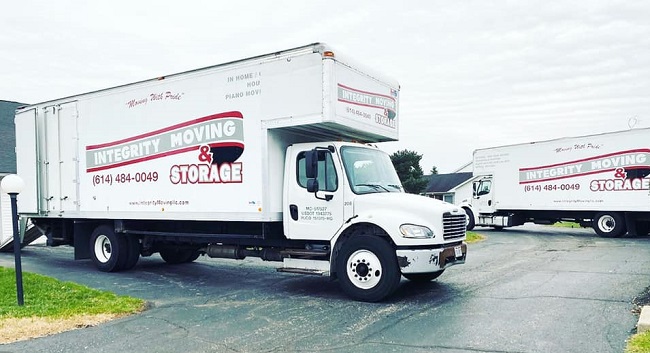 "Integrity Moving and Storage" Truck