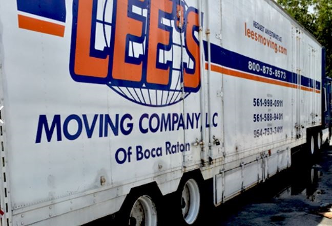 "Lees Moving Company" Truck