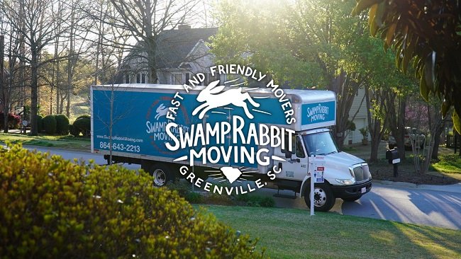 "Swamp Rabbit Moving" Truck