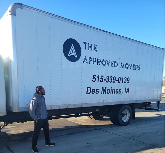"The Approved Moving" Truck