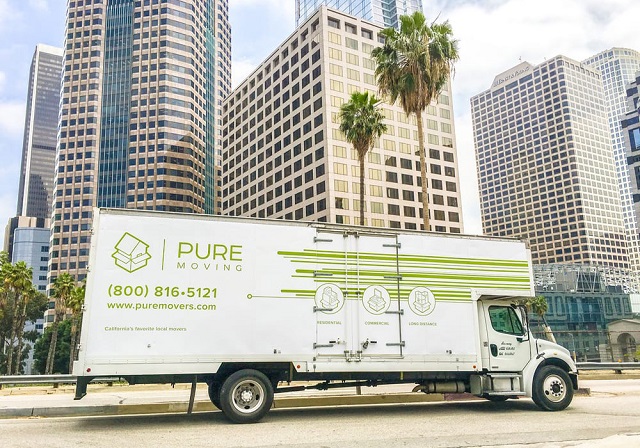 "Pure Moving" Truck