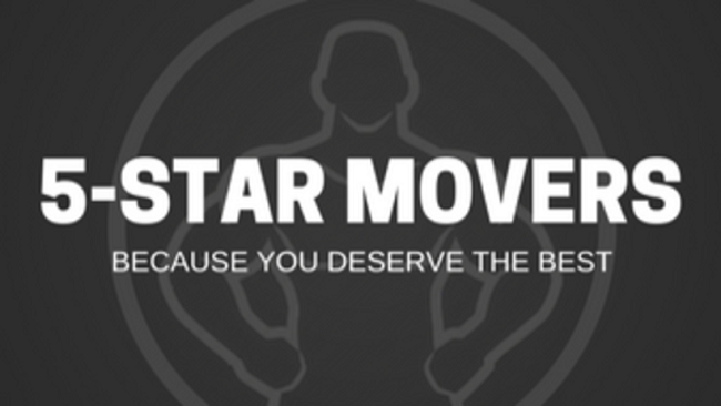 "5-Star Movers" Logo