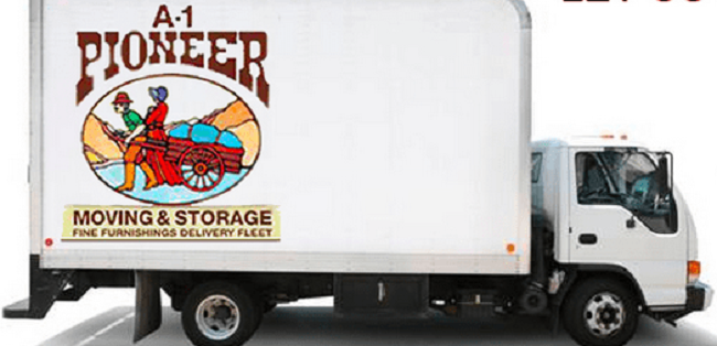 "A-1 Pioneer Moving and Storage" Truck