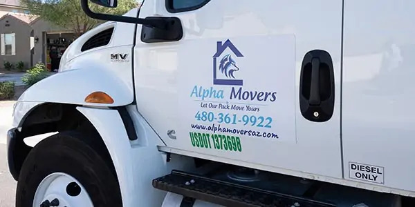 "Alpha Movers" Truck