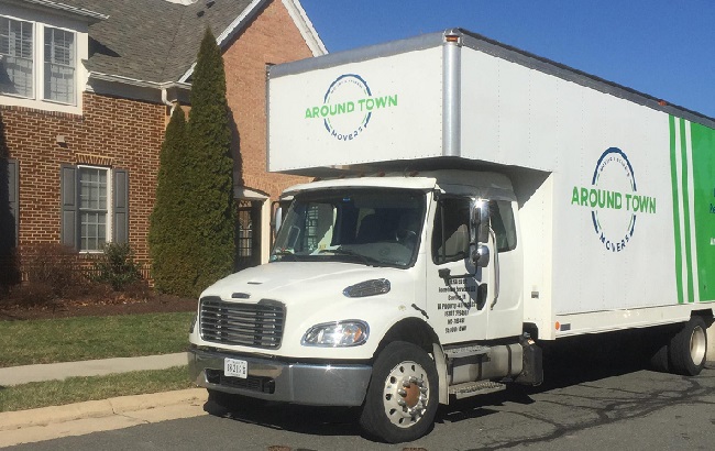 "Around Town Movers" Truck