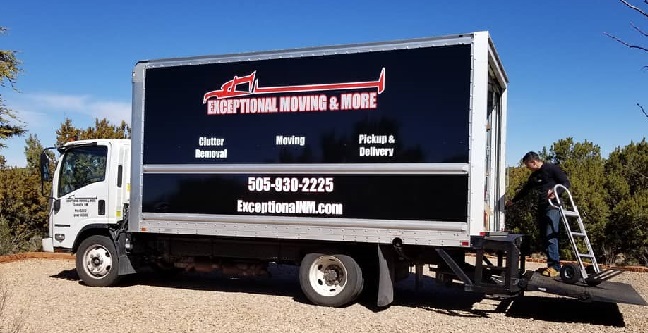 "EXCEPTIONAL MOVING & MORE" Truck