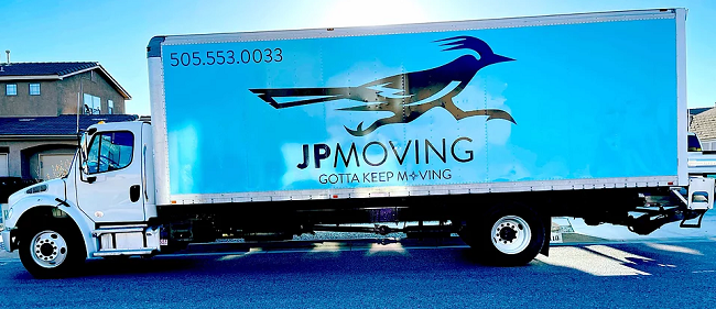 "JP Moving" Truck