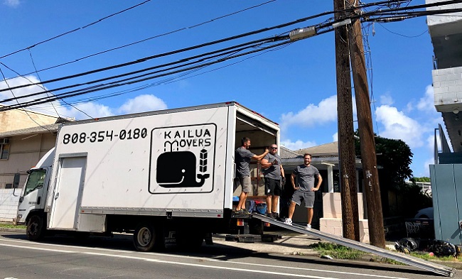 "Kailua Movers" Truck