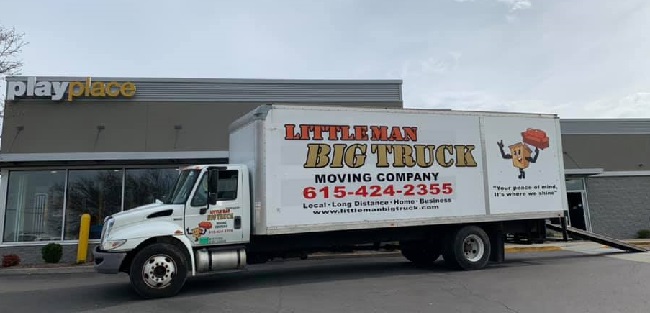 "Little Man Big Truck Moving" Truck