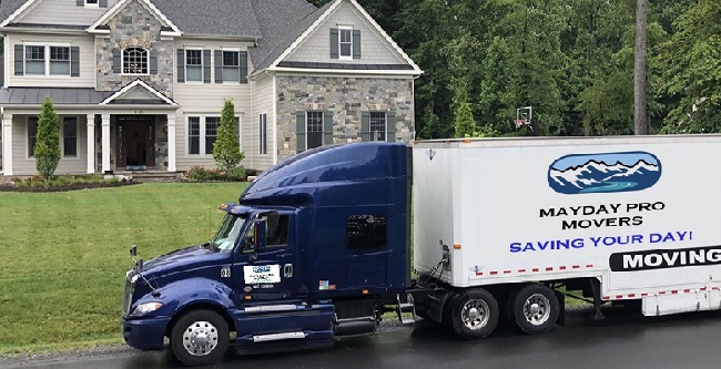 "Mayday Pro Movers" Truck