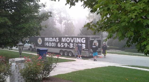 "Midas Moving" Truck