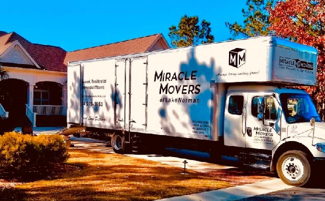 "Miracle Movers" Truck