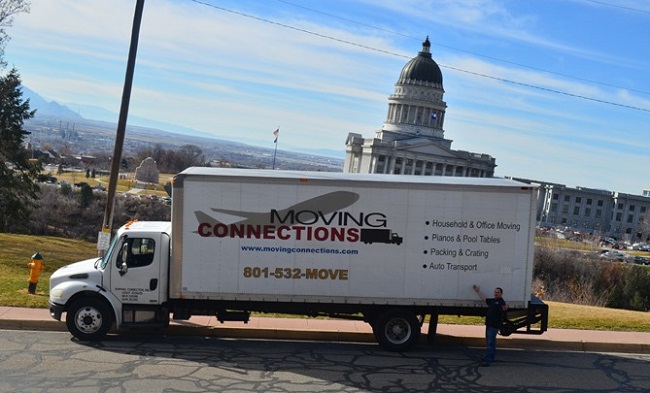"Moving Connection" Truck