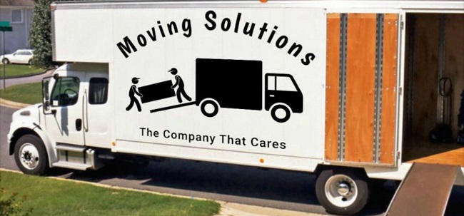 "Moving Solutions - Nashville" Truck