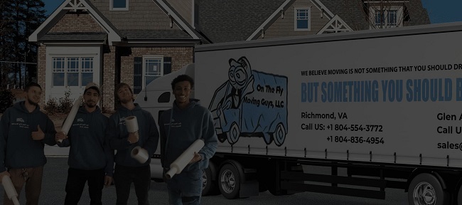 "On The Fly Moving Guys" Truck