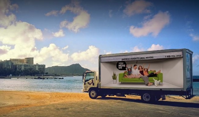 "You Move Me Honolulu" Truck