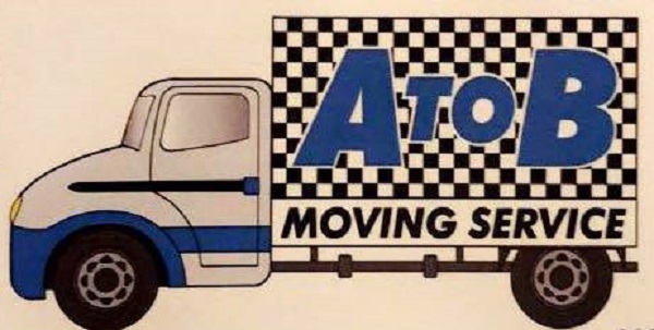"A to B Moving Service" Truck
