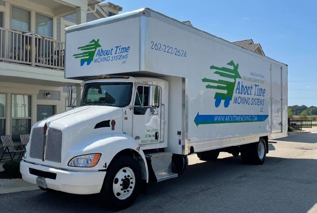 "About Time Moving Systems LLC" Truck