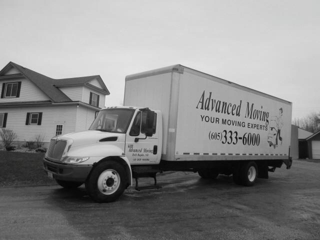 "Advanced Moving" Truck