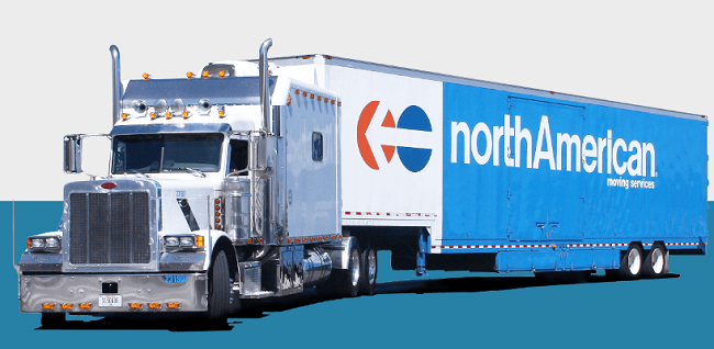 "All World Moving & Storage of Saint John, NB" Truck