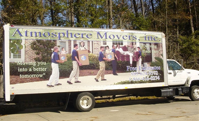 "Atmosphere Movers" Truck