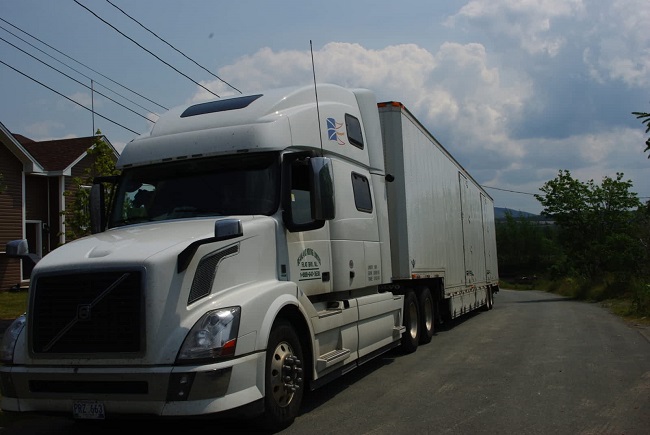 "Beanland Moving Ltd." Truck