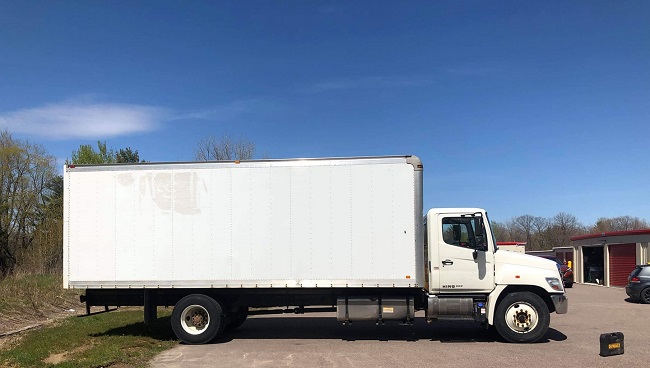 "Burlington Moving Company" Truck