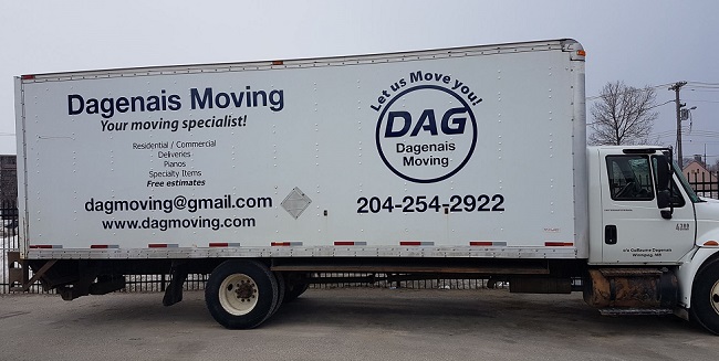 "Dagenais Moving" Truck