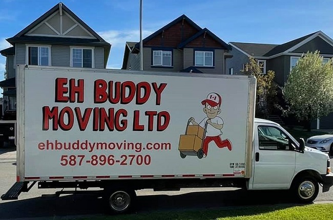 "Eh Buddy Moving Ltd." Truck