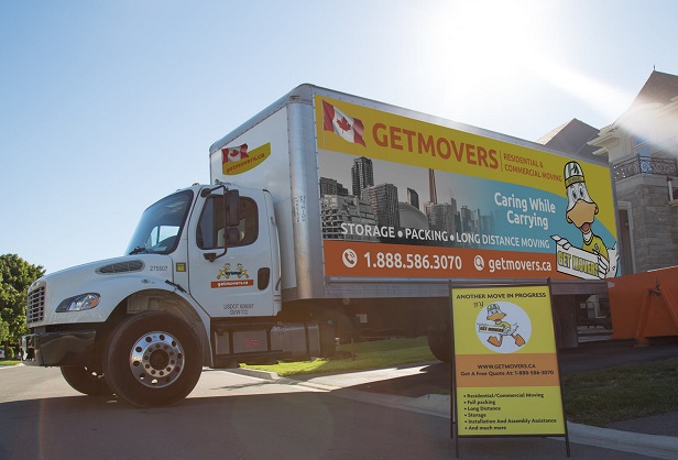 "Get Movers Winnipeg MB" Truck