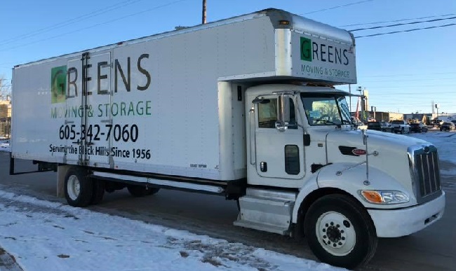 "Greens Moving & Storage" Truck