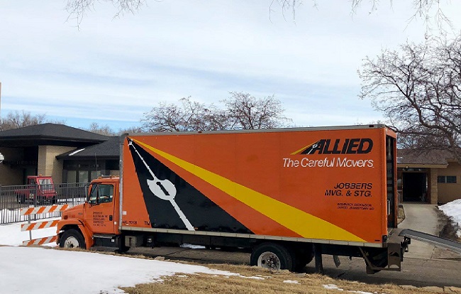 "Jobbers Moving & Storage" Truck