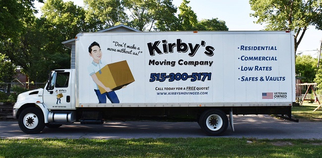 "Kirby's Moving Company" Truck