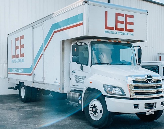 "Lee Moving & Storage" Truck
