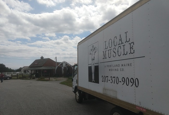 "Local Muscle Movers" Truck