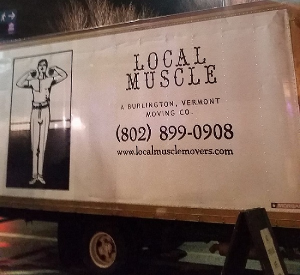 "Local Muscle Movers" Truck