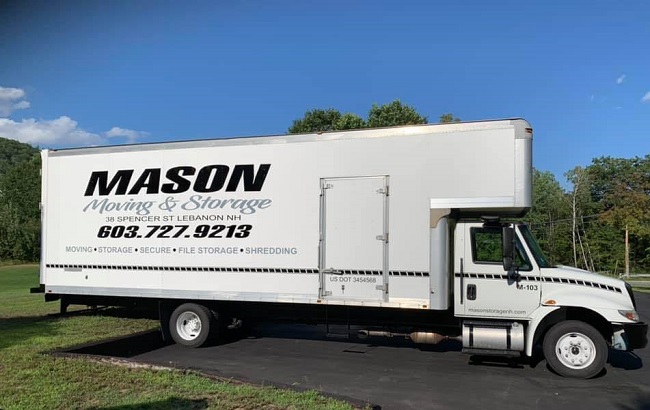 "Mason Moving and Storage" Truck