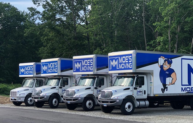"Moe’s Moving and Storage" Truck