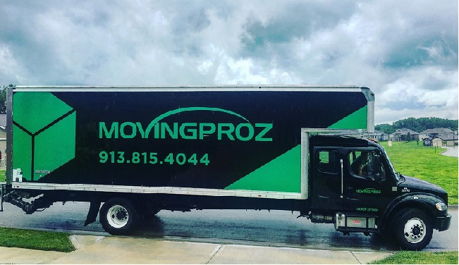 "Moving Proz Kansas City" Truck