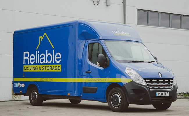"Reliable Moving & Storage" Truck