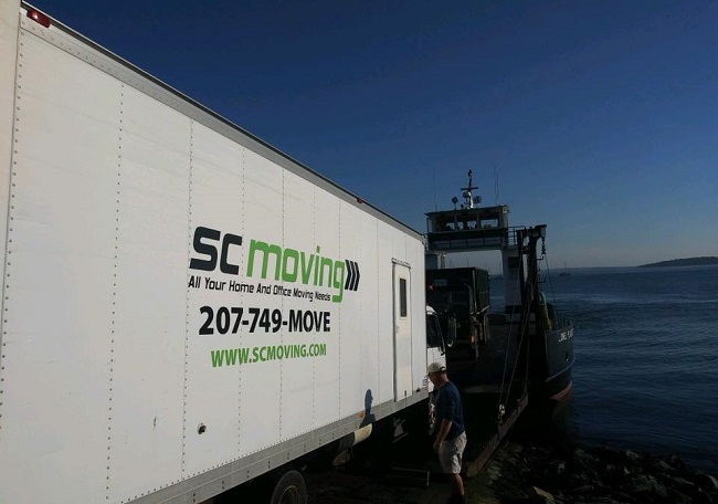 "SC Moving Services" Truck