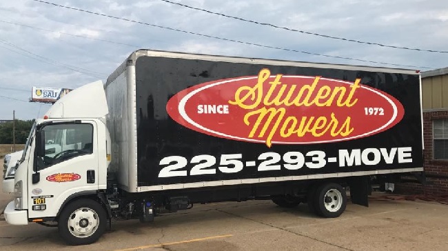 "Student Movers" Truck