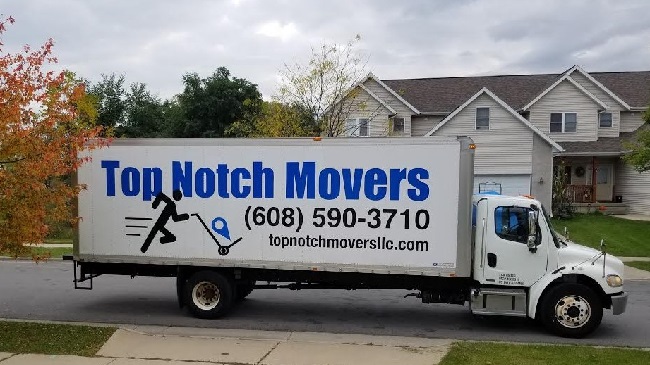 "Top Notch Movers" Truck